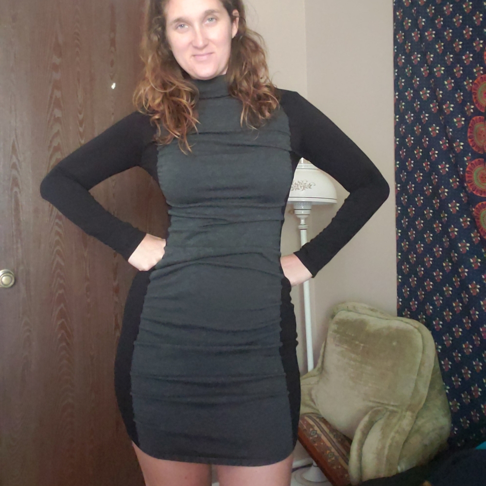 Express Sexy Winter Cocktail Dress